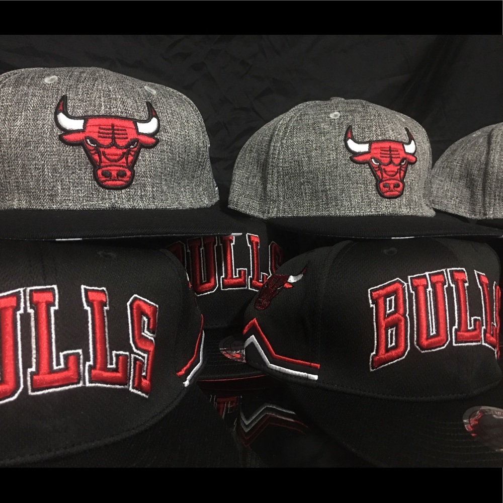 Chicago Bulls Snapback Hat NBA Jordan Retro Match
